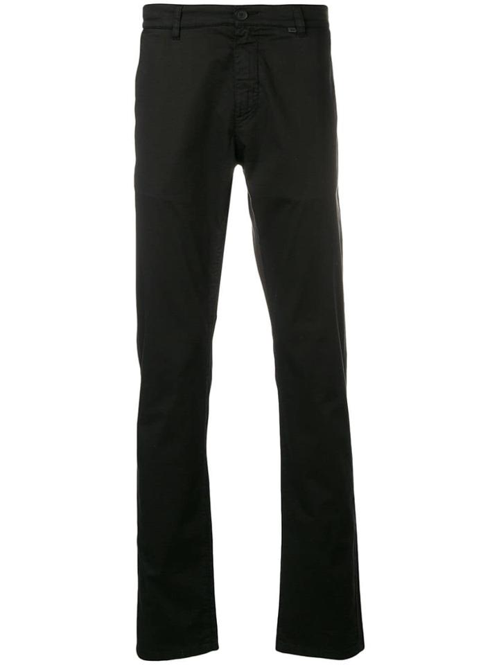 Karl Lagerfeld Classic Chino Trousers - Black