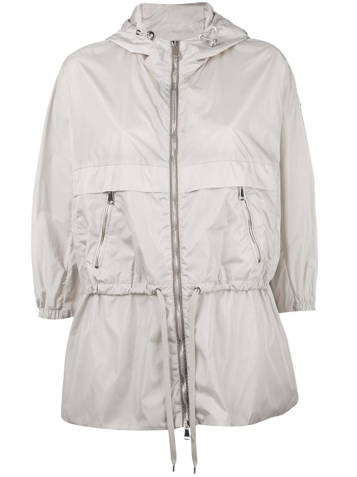 Moncler 'sanve' Parka Coat, Women's, Size: 3, Nude/neutrals, Polyamide