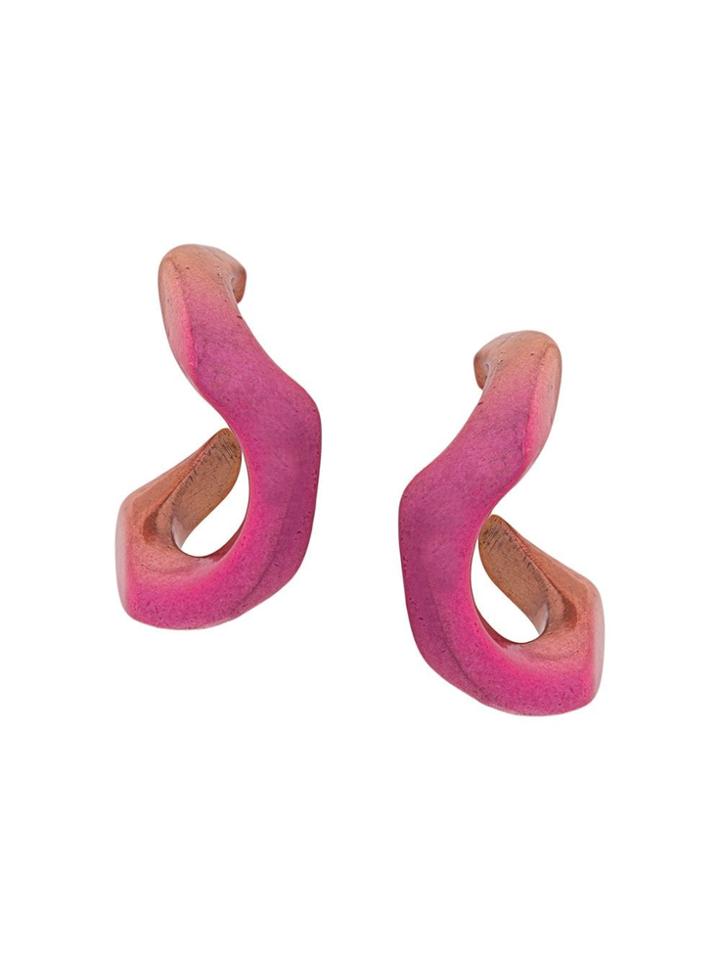 Annelise Michelson Tiny Dechainee Earrings - Pink