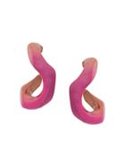 Annelise Michelson Tiny Dechainee Earrings - Pink
