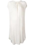 Raquel Allegra Tie-dye Peasant Dress - Nude & Neutrals