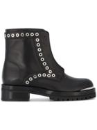 Alexander Mcqueen Biker Boots - Black