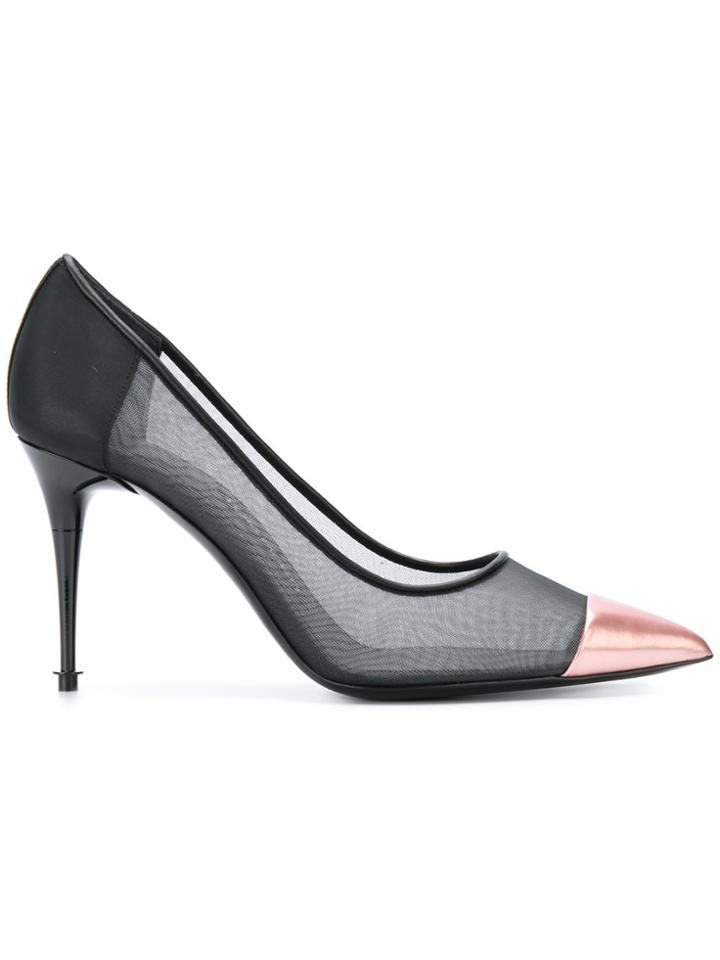 Tom Ford Sheer Pointed Pumps - Black