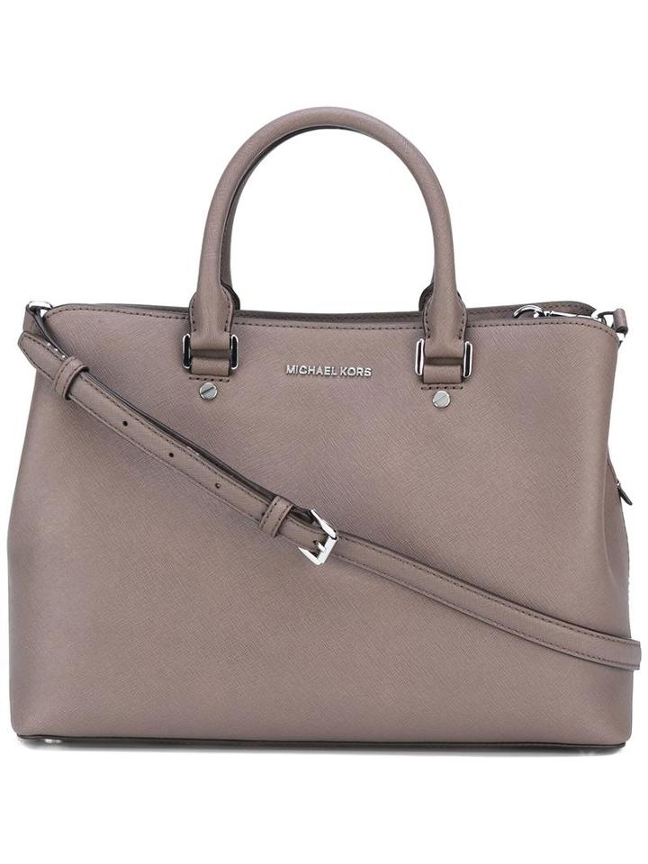Michael Michael Kors Large 'savannah' Tote, Women's, Grey