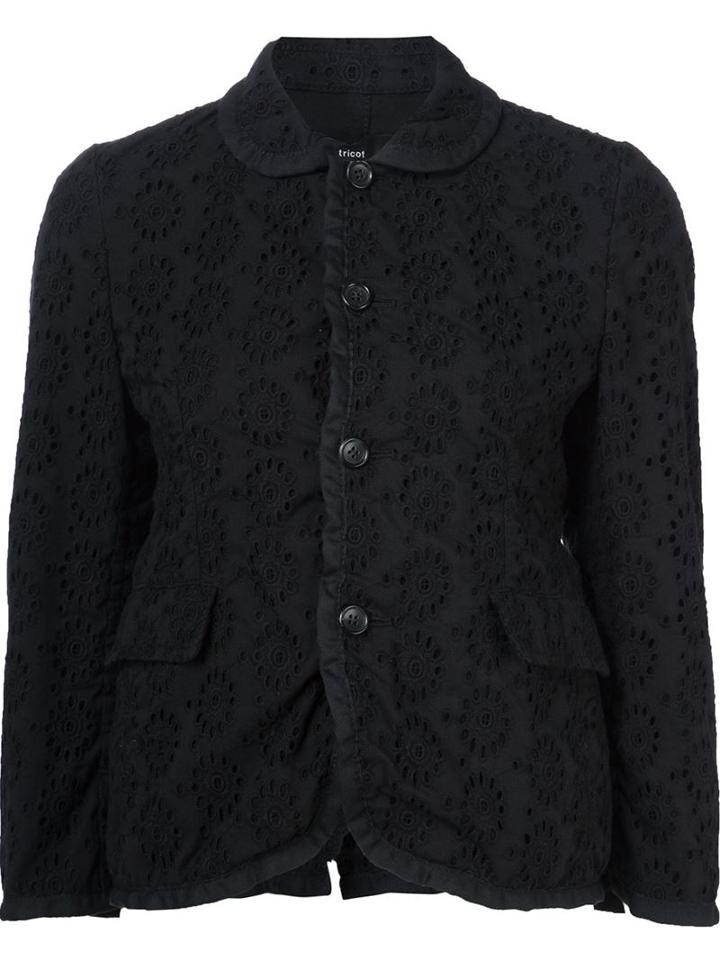 Comme Des Garçons Tricot Broderie Anglaise Jacket