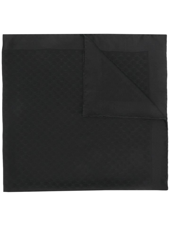 Moschino All-over Logo Scarf - Black