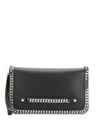 Casadei Chain Trim Clutch - Black