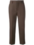 Lemaire Straight-leg Tailored Trousers - Brown