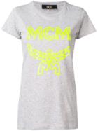 Mcm Printed Logo T-shirt - Grey