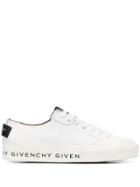 Givenchy Patch Logo Sneakers - White