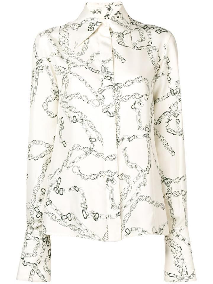 Victoria Beckham '70s Collar Shirt - White
