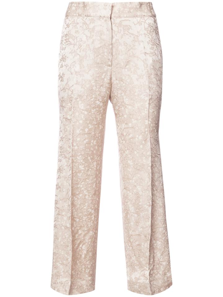 Protagonist Cropped Tailored Trousers - Nude & Neutrals