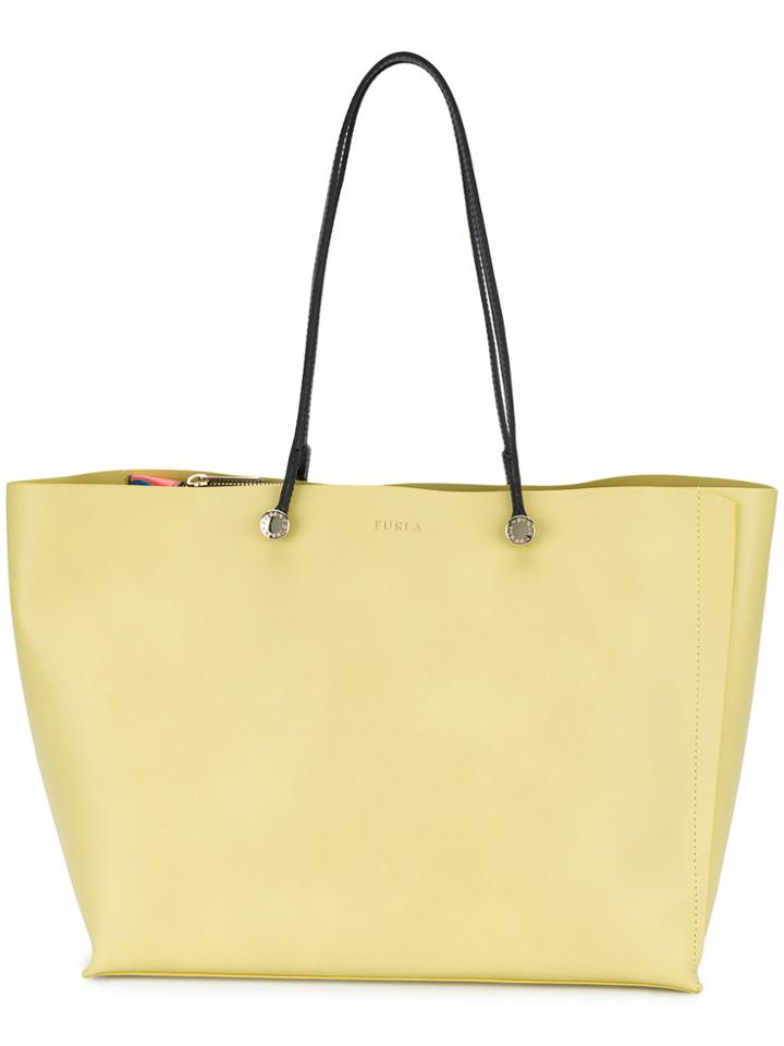 Furla Eden Tote Bag - Yellow & Orange