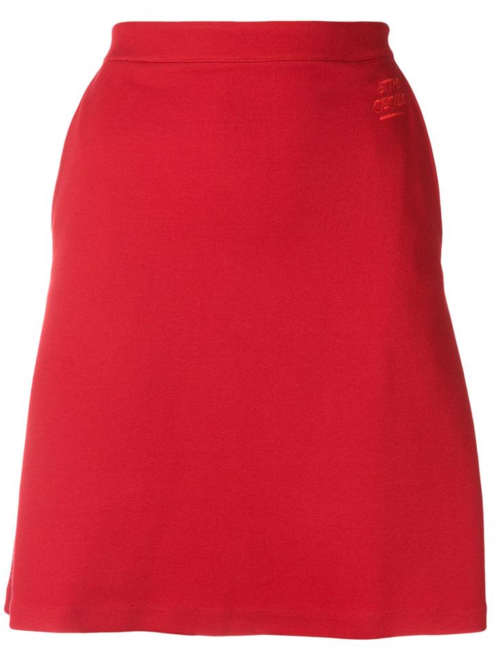 Être Cécile A-line Skirt - Red
