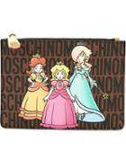 Moschino Princess Monogrammed Clutch