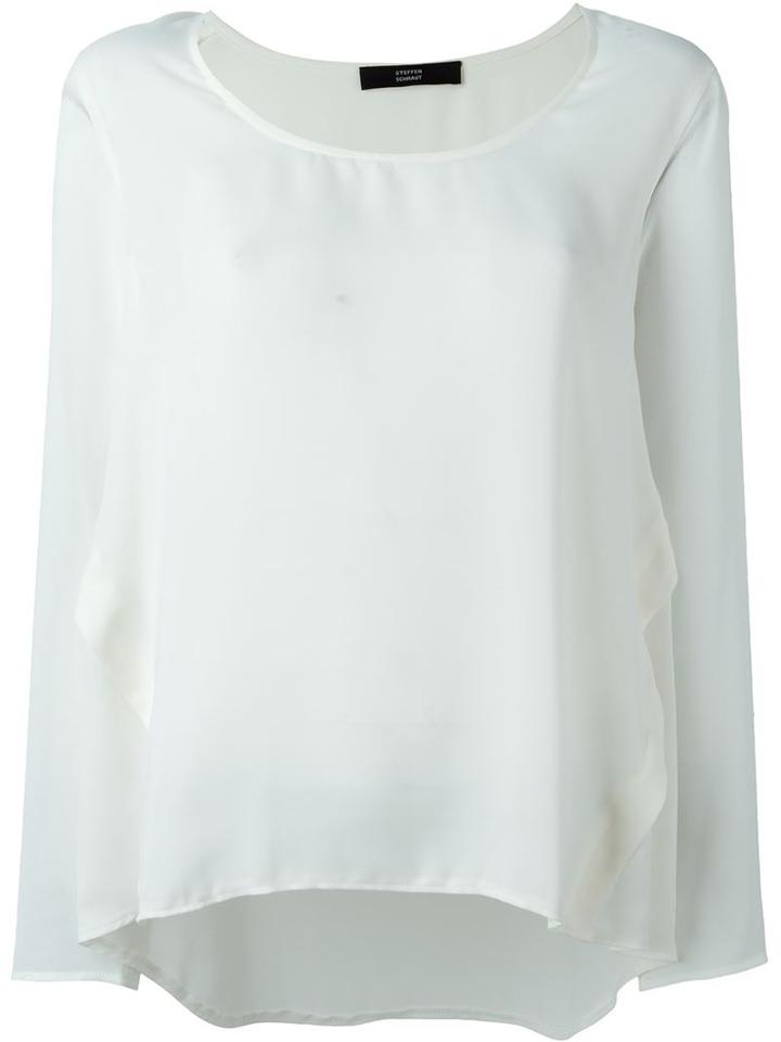 Steffen Schraut Back Panel Blouse