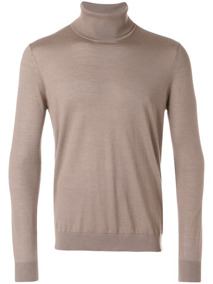 Pringle Of Scotland Roll-neck Jumper - Nude & Neutrals