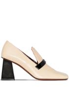 Manu Atelier Square Toe Loafers - Neutrals