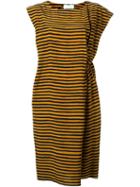 Christian Wijnants 'davisa' Dress, Women's, Size: 36, Yellow/orange, Silk/viscose