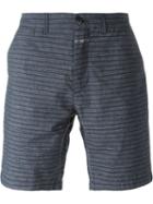 Closed Striped Bermuda Shorts