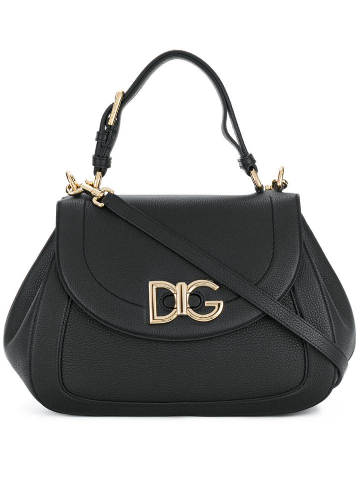 Dolce & Gabbana Wifi Shoulder Bag - Black