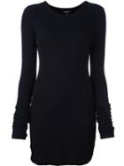 Ann Demeulemeester Longsleeved T-shirt, Women's, Size: 40, Black, Viscose/wool
