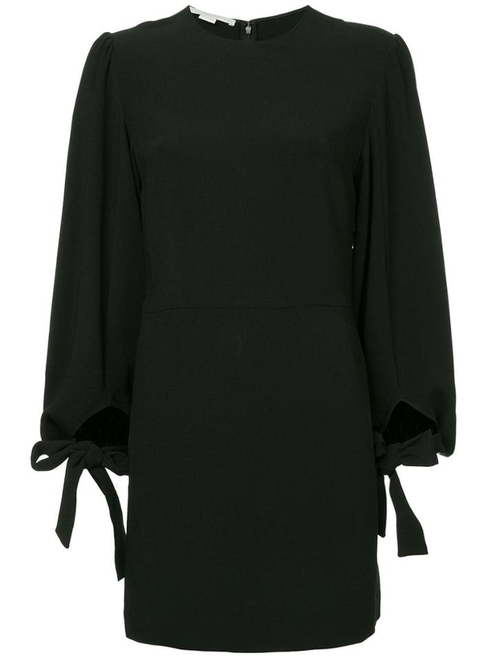 Stella Mccartney Tie Sleeve Dress - Black