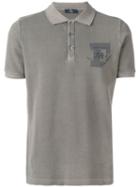 Fay - Logo Print Polo Shirt - Men - Cotton - M, Green, Cotton