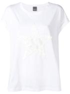 Lorena Antoniazzi Star Embellished T-shirt - White