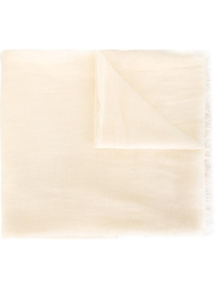 Ermanno Scervino Lace Detail Scarf