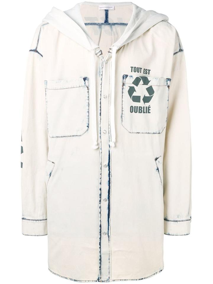 Faith Connexion Hooded Parka Jacket - Neutrals