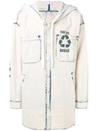 Faith Connexion Hooded Parka Jacket - Neutrals