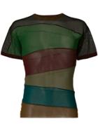 Jean Paul Gaultier Vintage Sheer Panelled T-shirt - Multicolour