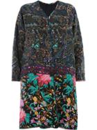 Pierre-louis Mascia Border Floral Printed Jacket - Black
