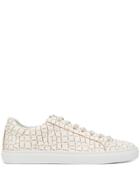 Hide & Jack Printed Low Top Sneakers - White