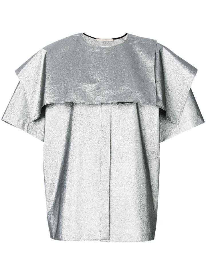 Christopher Kane Paper Glitter Shirt - Metallic