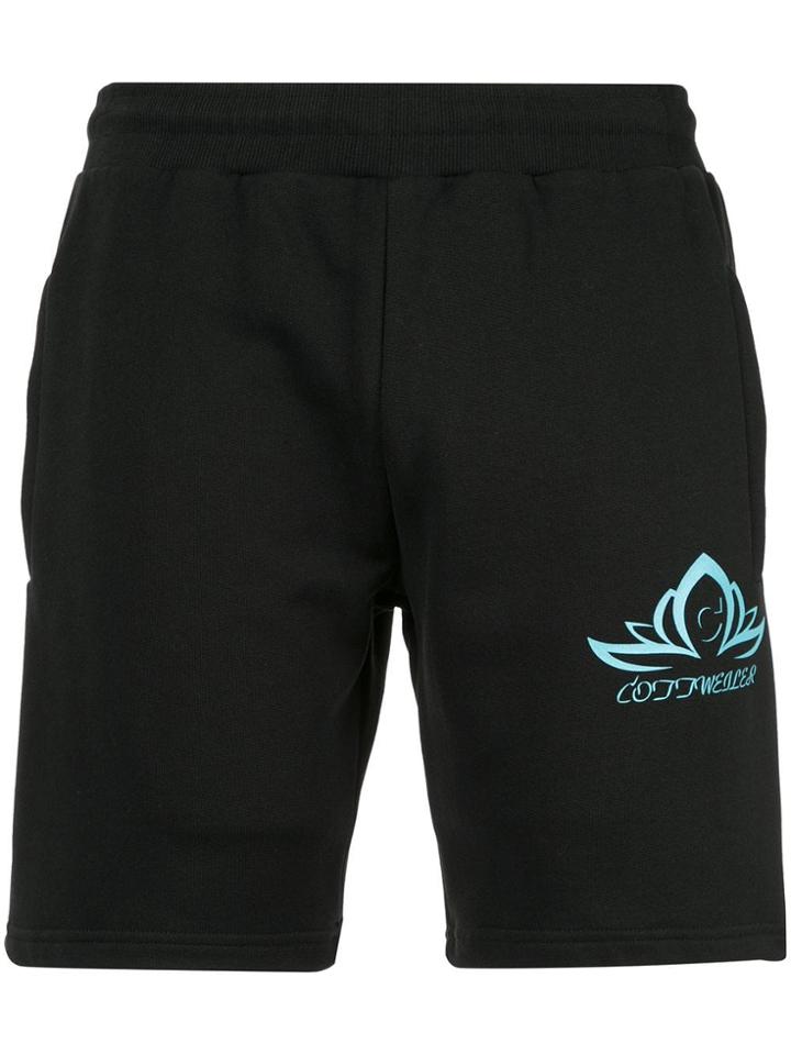 Cottweiler Elasticated Waist Shorts - Black