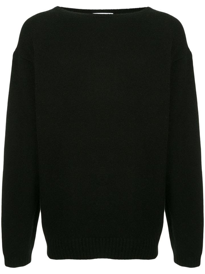 H Beauty & Youth Crew Neck Jumper - Black