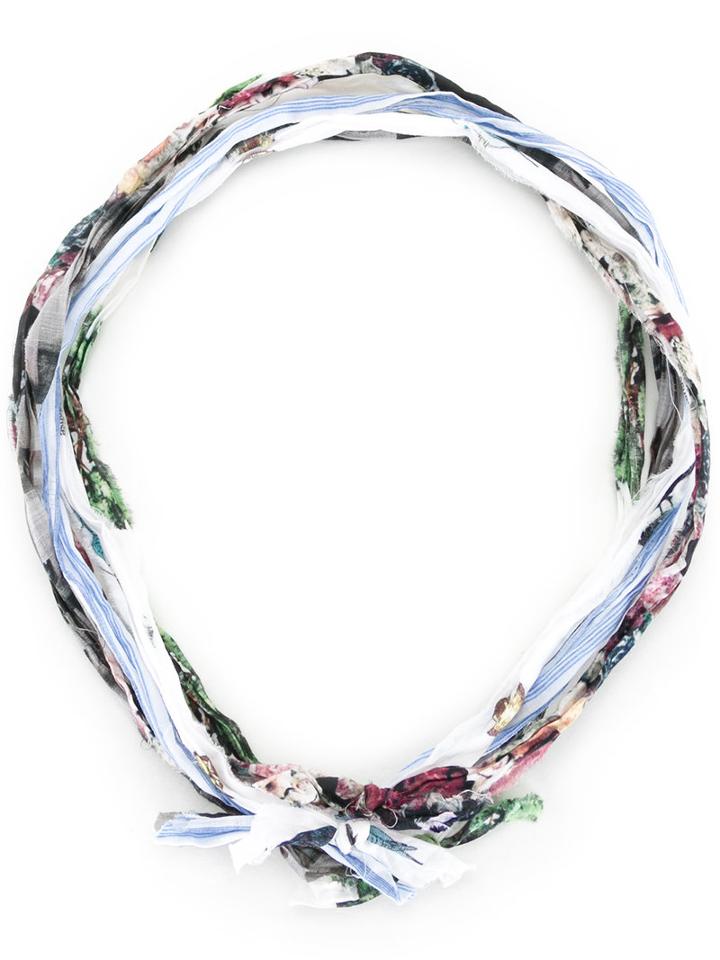 Undercover Printed Scarf, Adult Unisex, Cotton