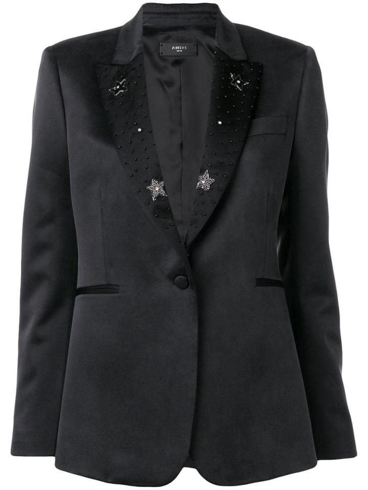 Amiri Black Star Blazer