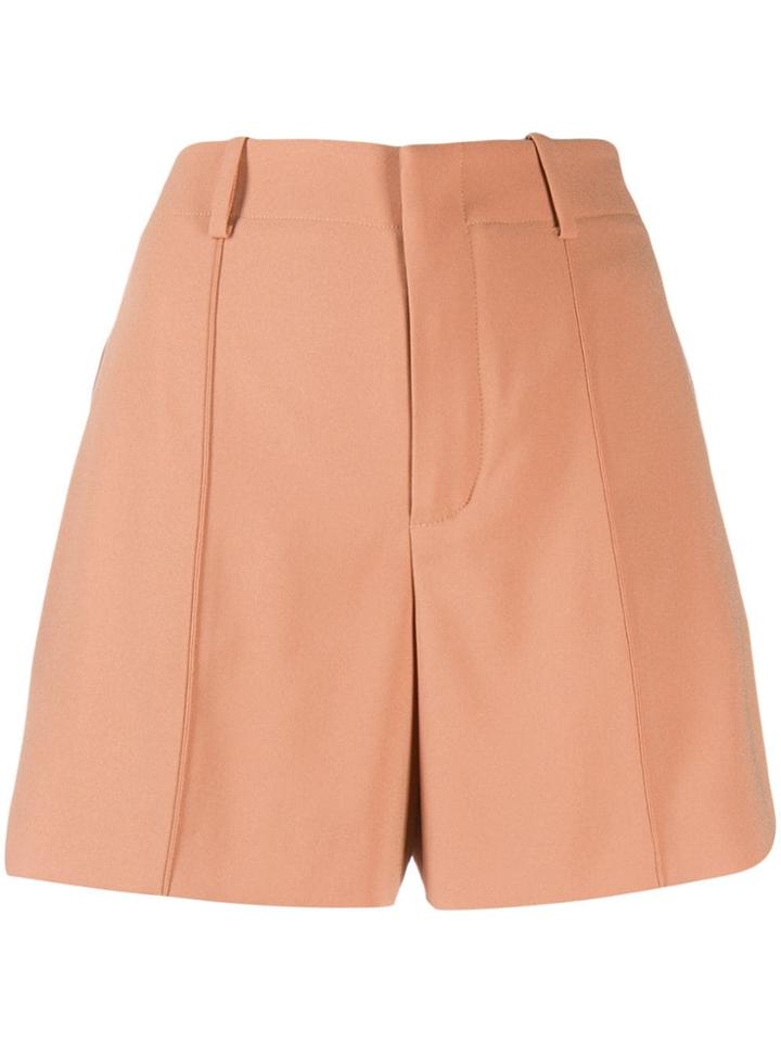 Chloé High-waisted Shorts - Neutrals