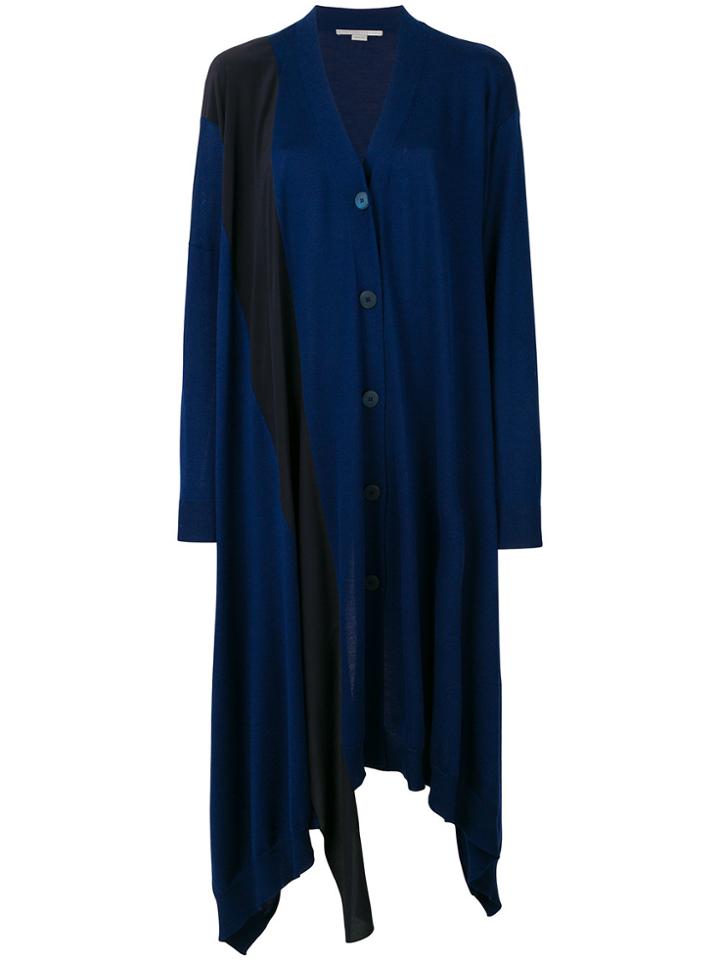 Stella Mccartney Asymmetric Cardigan - Blue