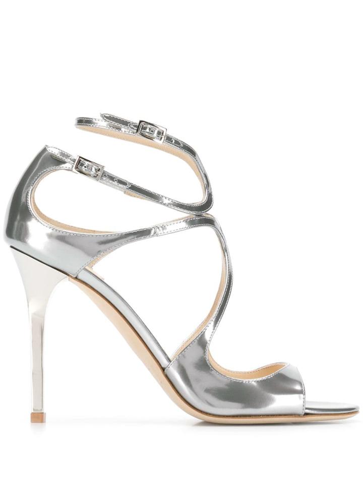Jimmy Choo Lang Sandals - Silver
