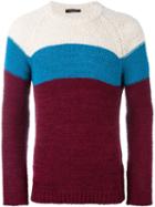 Roberto Collina Woven Contrast Panel Jumper