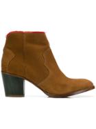 Zadig & Voltaire Molly Fray Boots - Brown