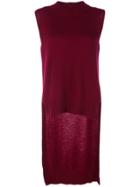 Rosetta Getty Sleeveless Knit Jumper - Red