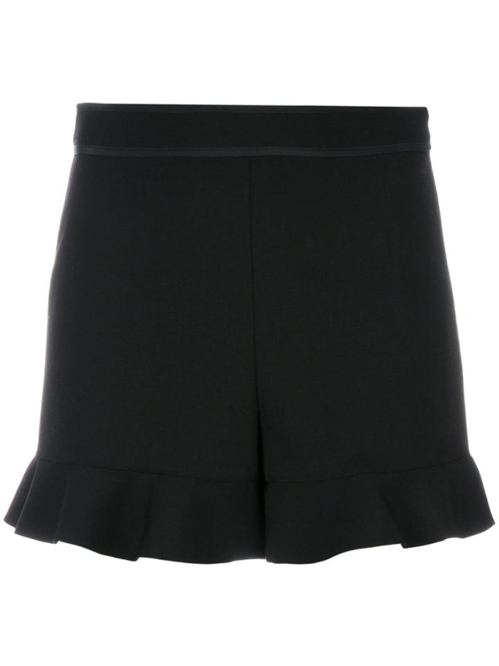 Red Valentino Ruffle-trim Shorts - Unavailable