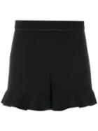 Red Valentino Ruffle-trim Shorts - Unavailable