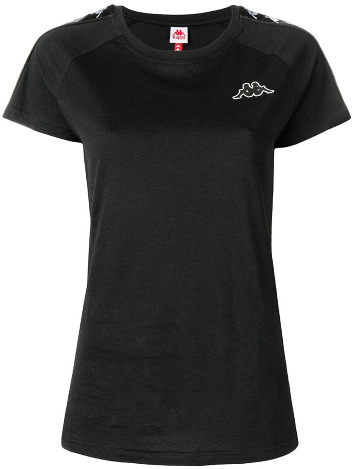 Kappa Logo Tape T-shirt - Black
