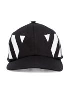 Off-white Black And White Striped Baseball Cap